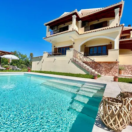 Luxury Makris With Private Heatable Pool By Dadovillas 빌라
