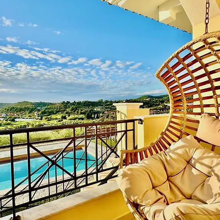 Luxury Makris With Private Heatable Pool By Dadovillas 别墅 Kavvadades