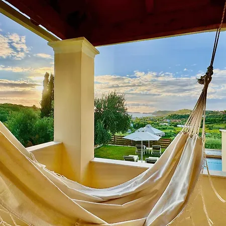 빌라 Luxury Makris With Private Heatable Pool By Dadovillas Kavvadades