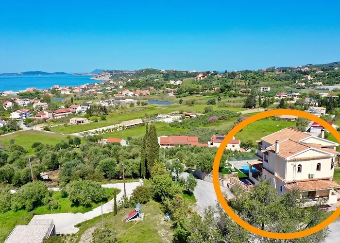 Luxury Makris With Private Heatable Pool By Dadovillas Kavvadades