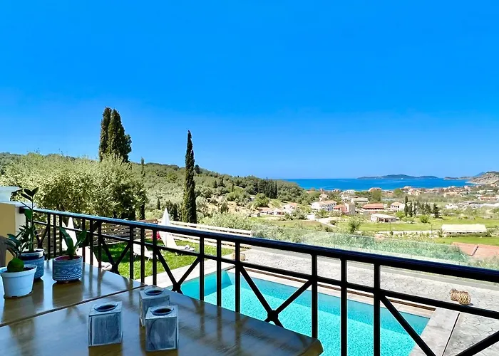 别墅 Luxury Makris With Private Heatable Pool By Dadovillas Kavvadades