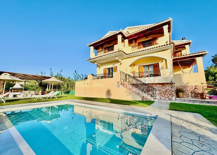 别墅 Luxury Makris With Private Heatable Pool By Dadovillas