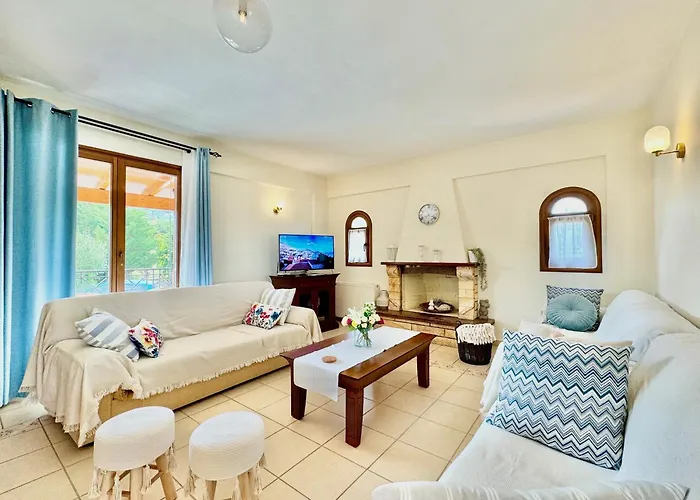 Luxury Makris With Private Heatable Pool By Dadovillas *