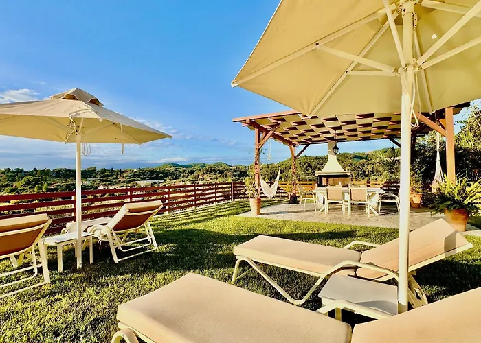 Luxury Makris With Private Heatable Pool By Dadovillas Kavvadades