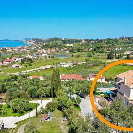 Luxury Makris With Private Heatable Pool By Dadovillas Kavvadades