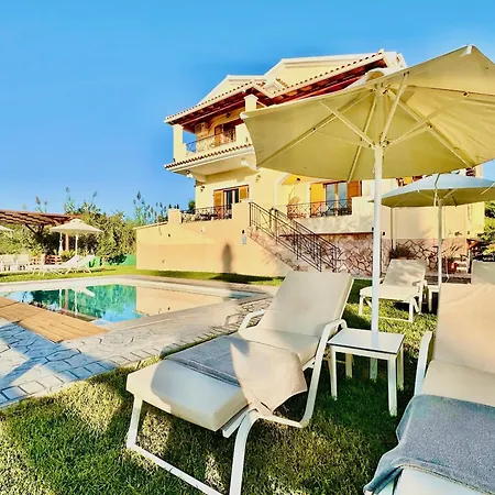 Luxury Makris With Private Heatable Pool By Dadovillas *